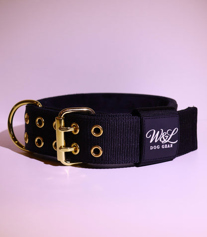 Premium Hundehalsband – 4-lagig | 5 cm breit | Für starke Hunde