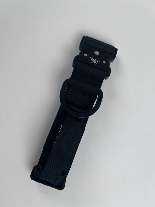 Taktisches Halsband, stabil & sicher (Sonderaktion) Schwarz
